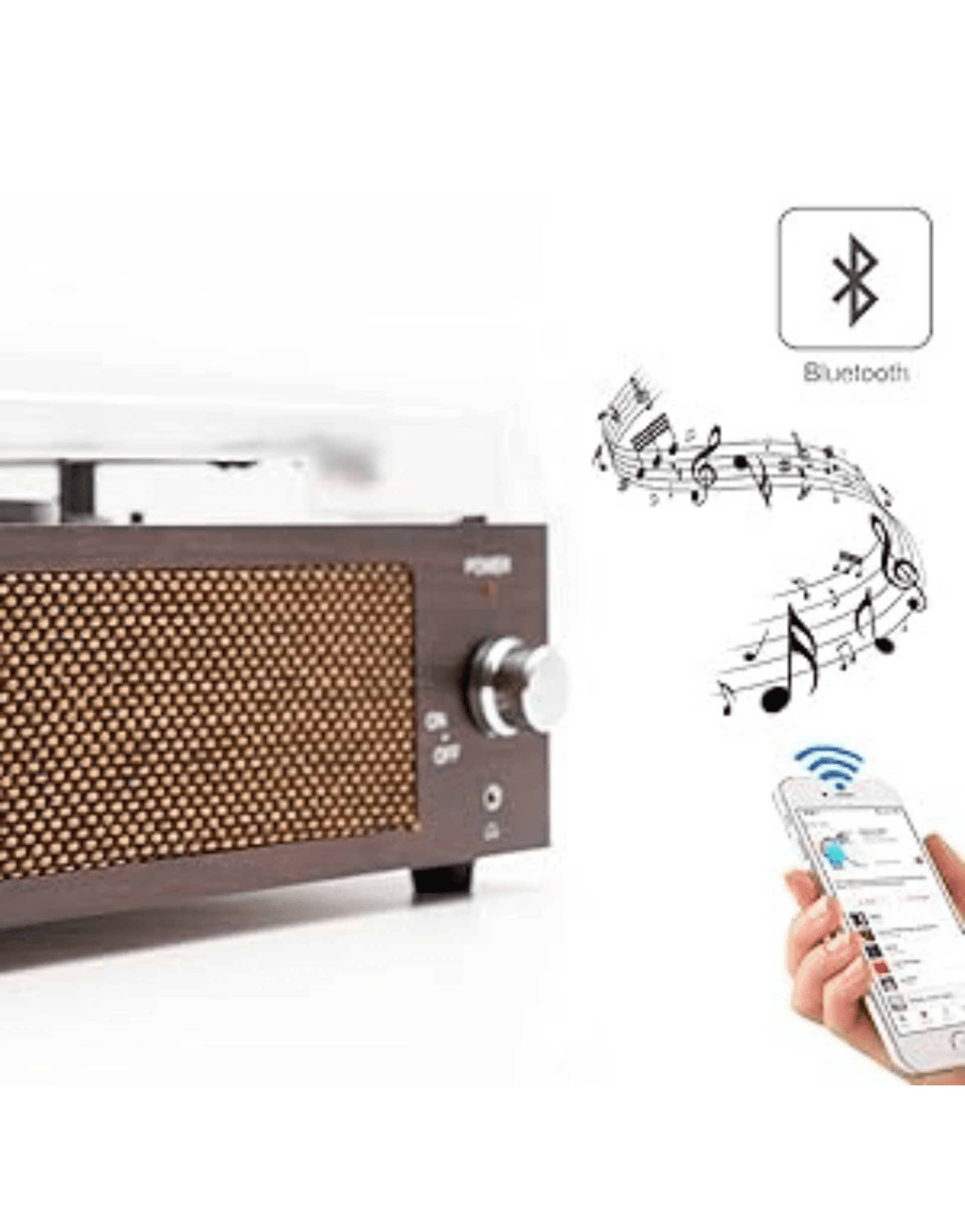 TOCADSICOS VINTAGE CON ENCODING PC LINK (Marrón Oscuro) Nuevo A Estrenar - 2